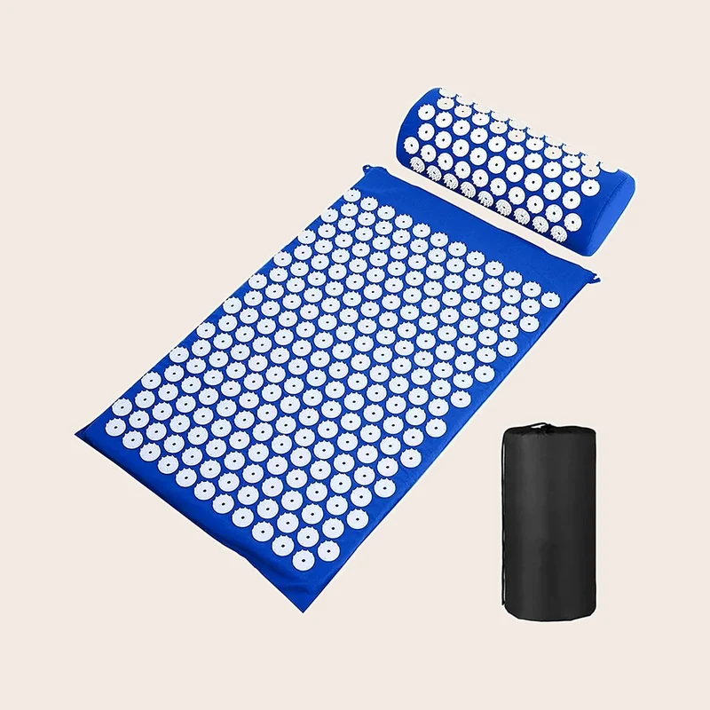 Acupressuurmat Set — Mat + Kussen voor Ontspanning