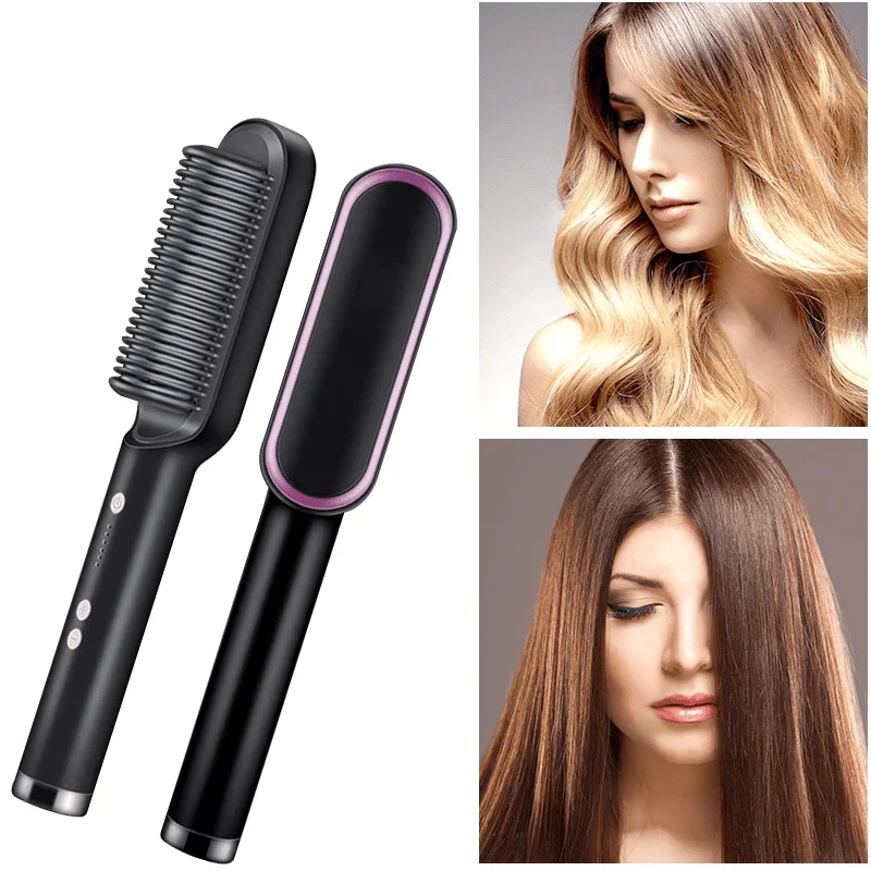 LumaBrush - Snel verwarmende haarborstel voor stijl