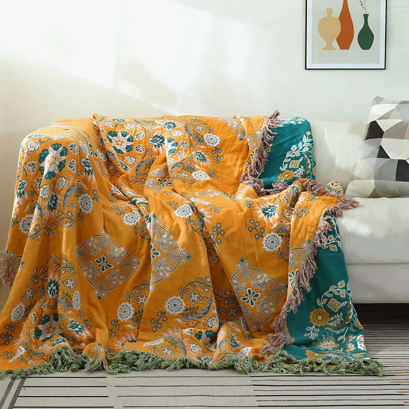 Luxe Plaid Deken – Zacht Woondeken met Tijdloos Design voor Bank en Bed | Sansoti