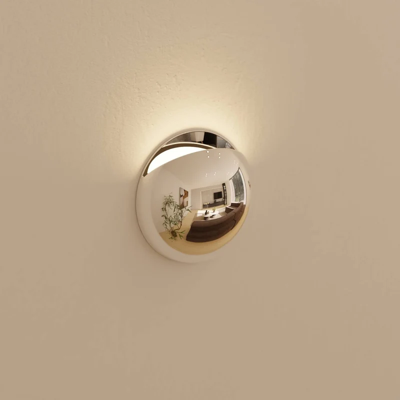 Moderne wandlamp met indirect licht en ip65 bescherming voor binnen en buiten | Sansoti