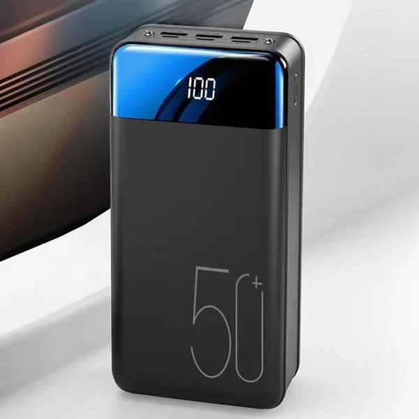 Powerbank 50.000 mAh met snellaadfunctie, USB-C en LED-zaklamp | Sansoti