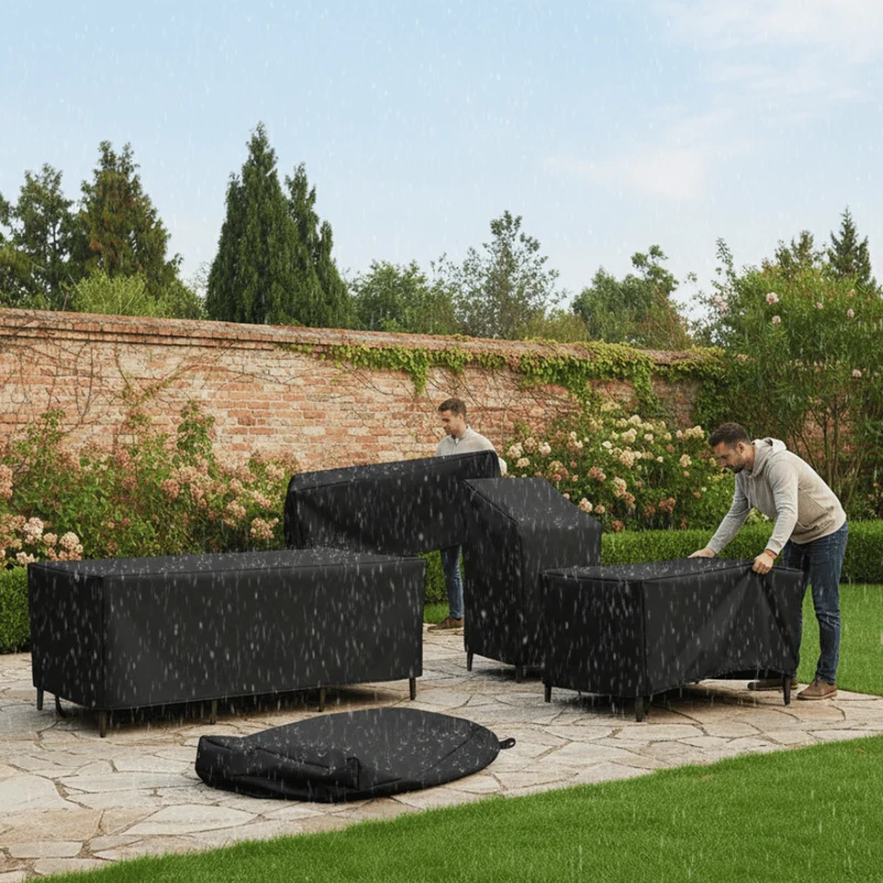 Tuinmeubelhoes Allweather – Waterdicht & UV-Bestendig voor Buitenmeubels | Sansoti