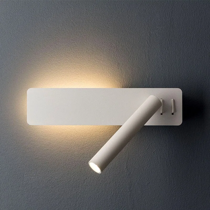 Draaibare LED Leeslamp Wandmontage Zwenkbaar Bedverlichting Verstelbaar | Sansoti