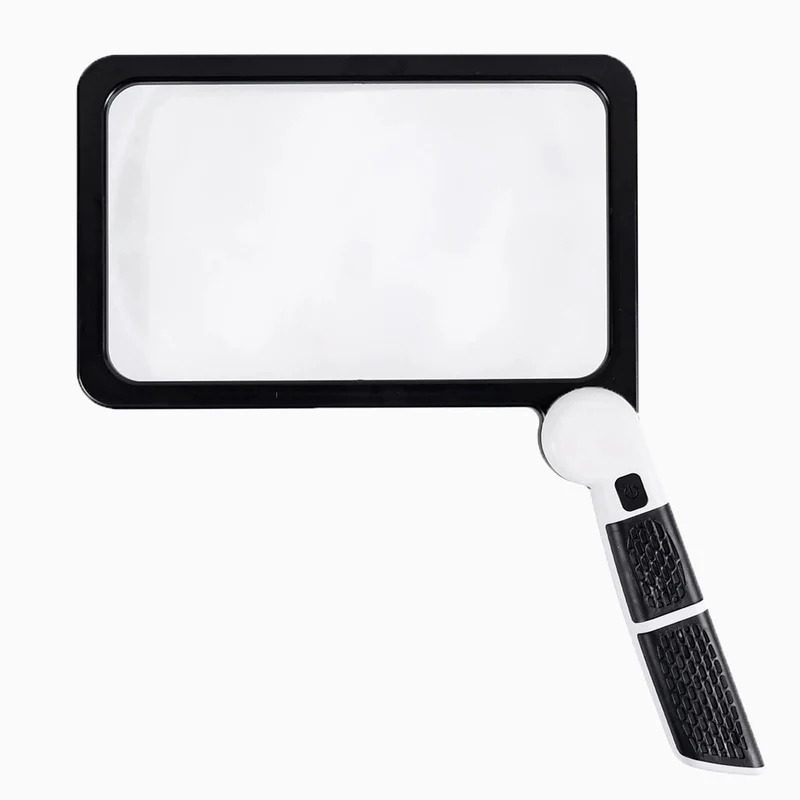 Opvouwbare led loep met verlichting voor lezen, hobby’s en precisiewerk | Sansoti