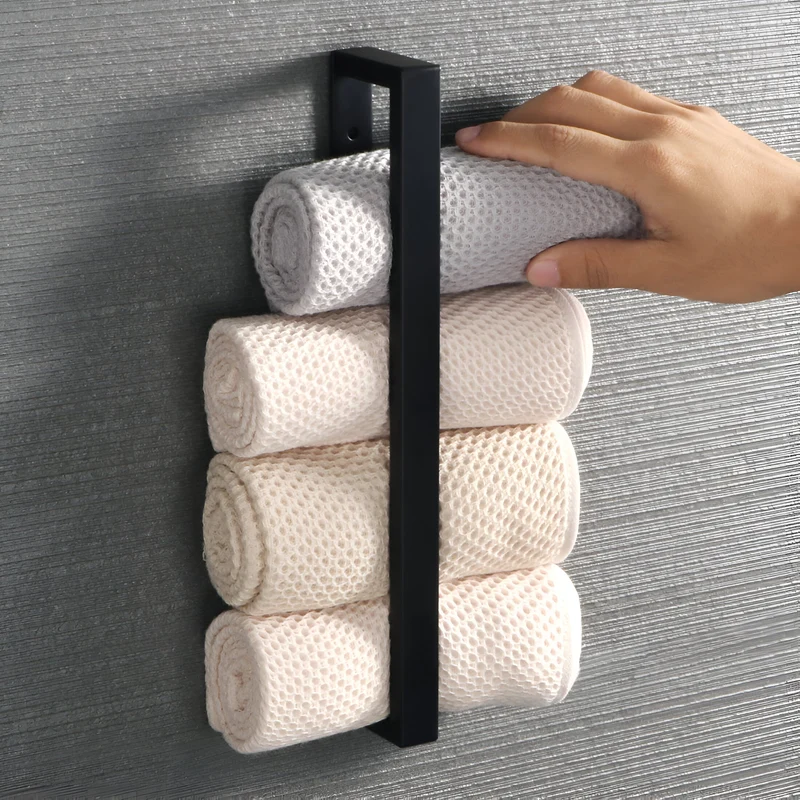 WallStash - Wandmontage Handdoekhouder van RVS