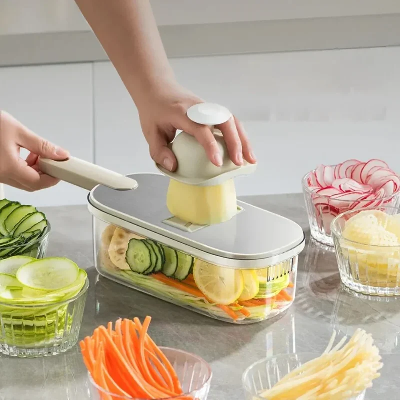 FlexiSlice - 6-in-1 Groentesnijder - Multifunctioneel