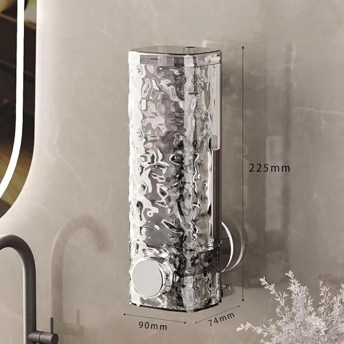 MountClean - Zorgvuldige Zeepdispenser met Zuignapmontage