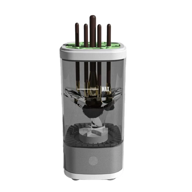 PureBrush - Automatische Make-up Kwastenreiniger met Design