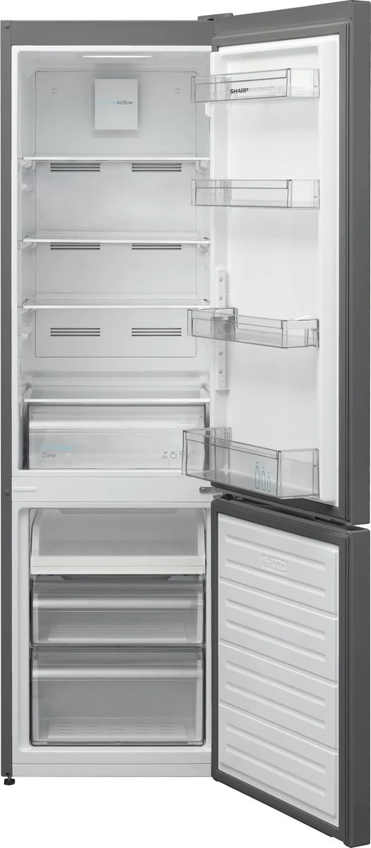 Sharp SJNBA05DMXWDEU Koelvries Combinaties 54 cm Breed met Nofrost