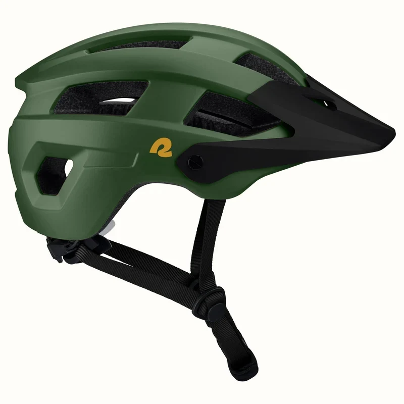 eBike Helmet - Retrospec Rowan Mountain Bike Helmet - Matte Forest