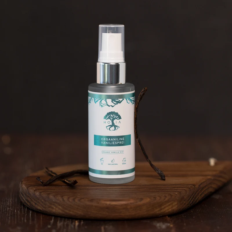 HOIA Biologische Vanille Mist — Voor Gezicht, Lichaam & Linnen (50 ml)