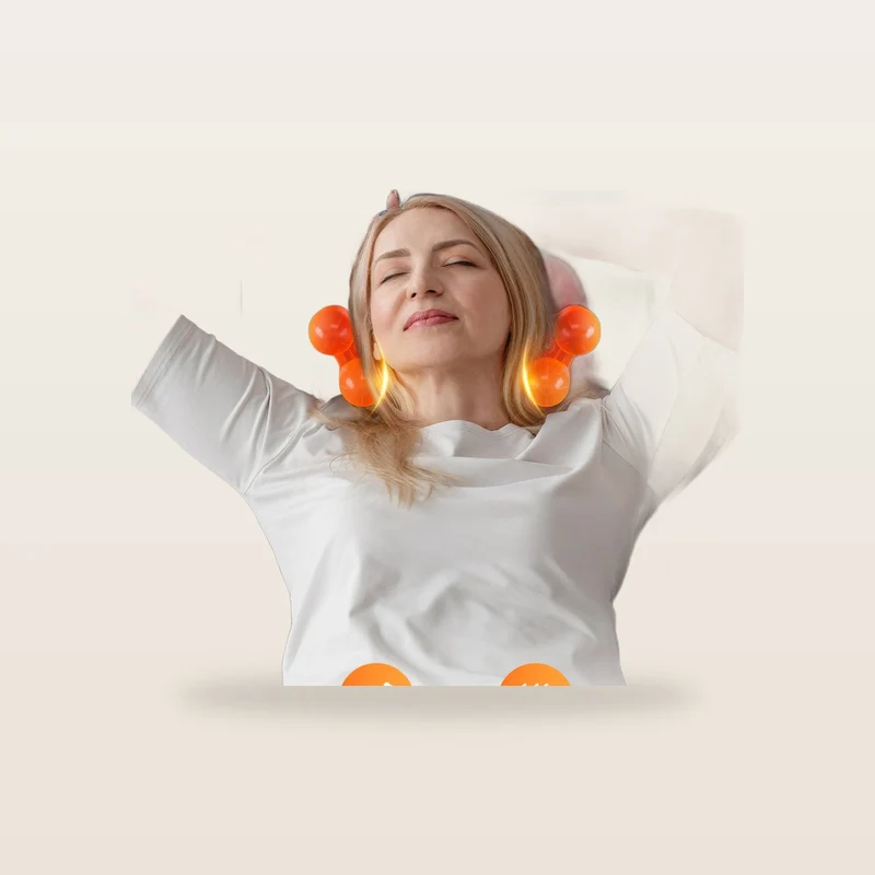 3-in-1 Massagekussen – Voeten, Nek & Rug met Warmtefunctie