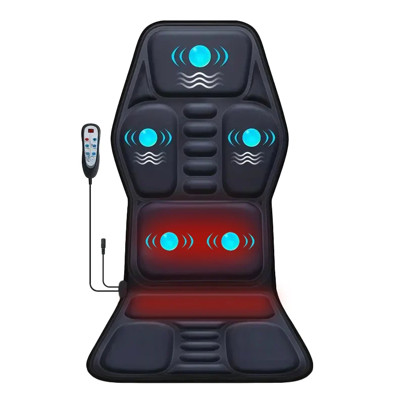Elektrisch Massagekussen Nek & Rug – Kneedmassage met Warmtefunctie, 9 Standen