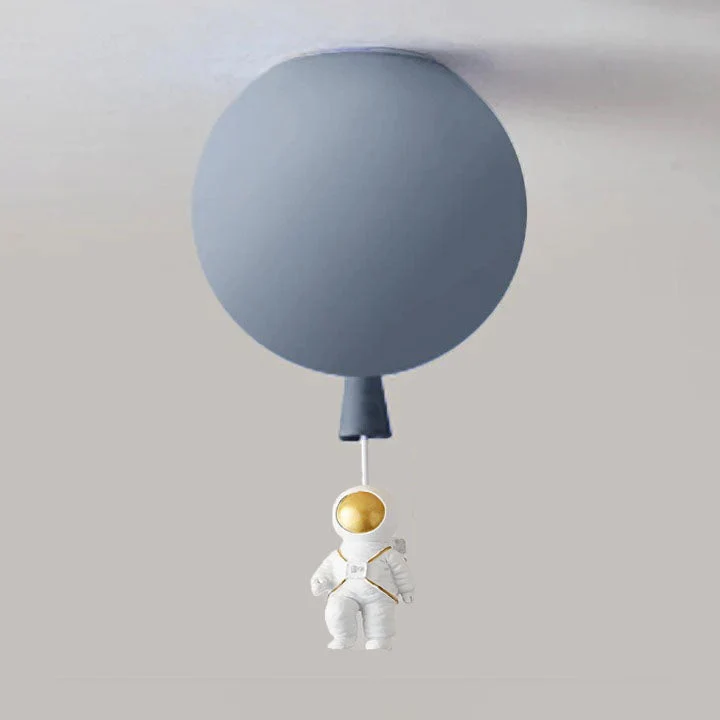 AstroLume - Moderne maan en astronaut plafondlamp