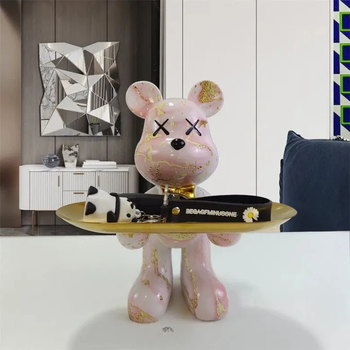 VernoBear - Stijlvolle beer beeldje voor woondecoratie