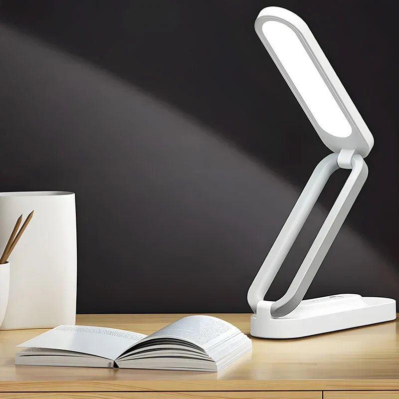 Bureaulamp LED Draadloos Oplaadbaar Touch Dimmer Compact Bureau Lamp | Sansoti
