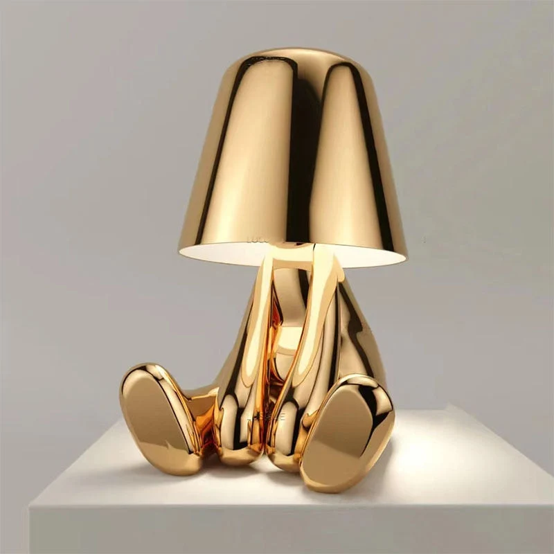 Tafellamp LED Oplaadbaar Dimbaar Resin Aluminium 3W USB Sfeerlamp Woonkamer Slaapkamer Modern | Sansoti