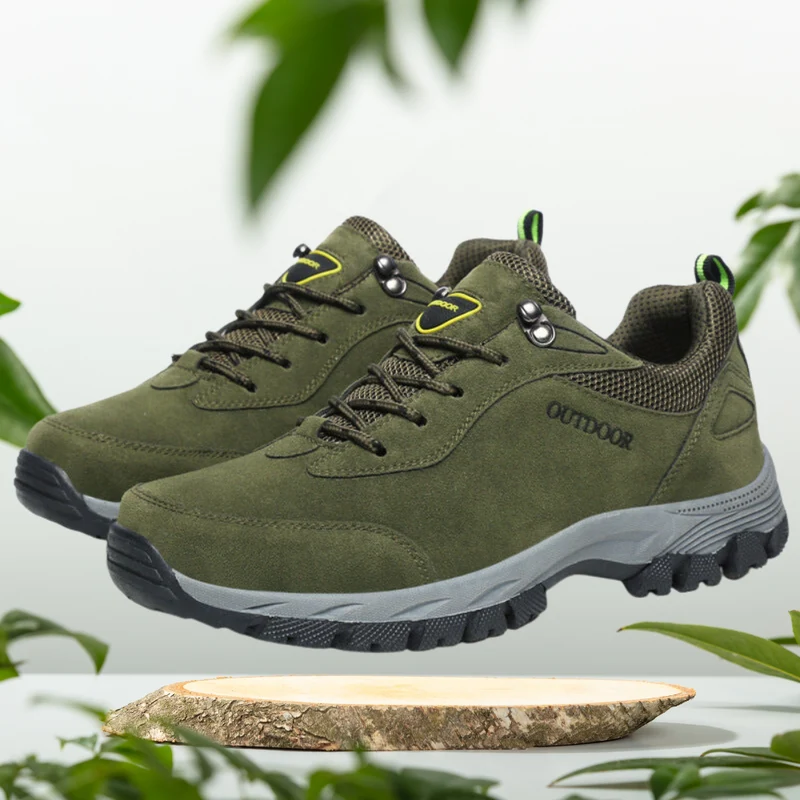 Ergonomische Wandelschoenen met Orthopedische Steun Grijs voor Outdoor en Hiking | Sansoti