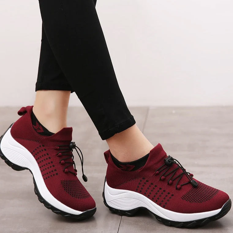 Orthopedische Wandelschoenen met Voetgewelfsteun Ademend Breimesh voor Plantaire Fasciitis Hielspoor Hallux Valgus Artritis | Sansoti