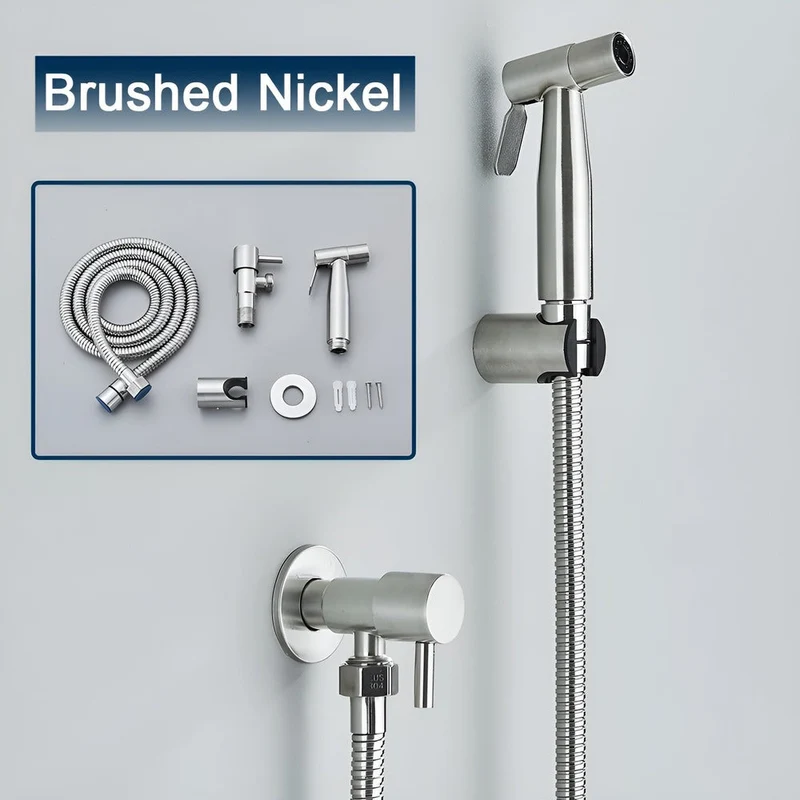 Bidet Douche Set RVS 304 Wandmontage Toilet Hygiëne Spray | Sansoti