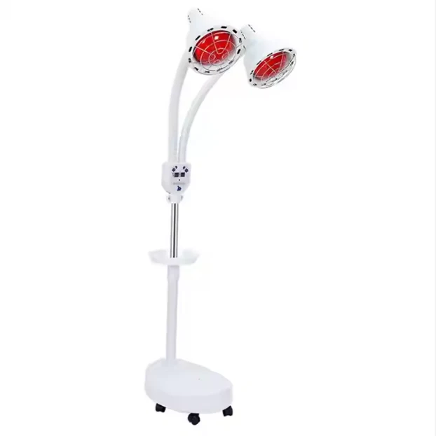 Livista Infraroodlamp - 550W Rood Licht Therapie - Warmtelamp voor Spieren, Gewrichten, Pijnverlichting & Huidverbetering - Red Light Therapy met 360° Draaibare Kop & Timer - Verwarming - Verwarmingspaneel - deken - infrarood - Fibromyalgie