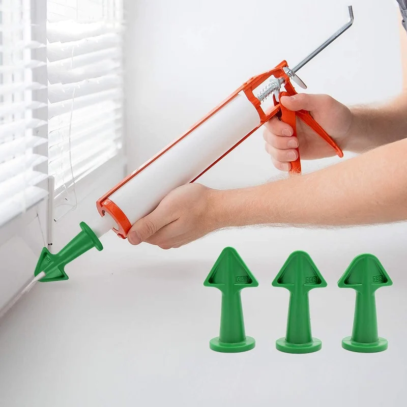 FlexiSeal - Siliconen kitspuit set met verwisselbare koppen