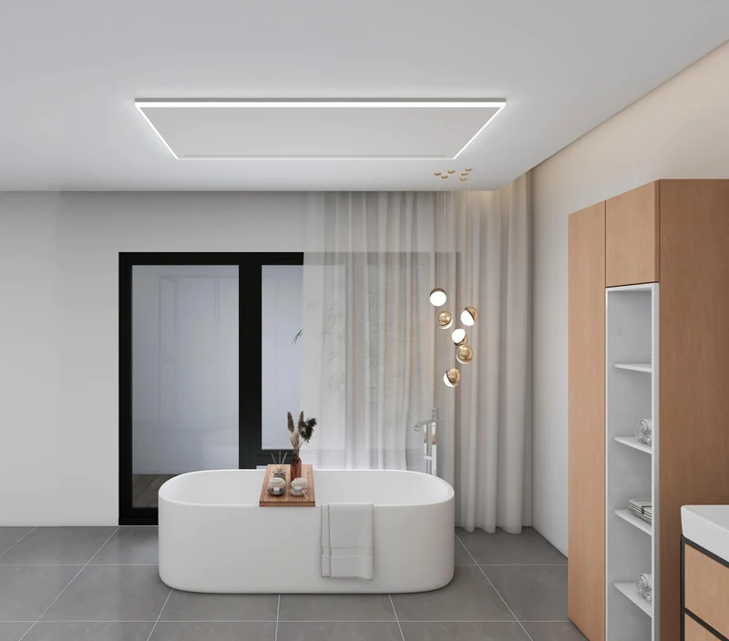 Infrarood paneel Monza met LED verlichting - 840 Watt - 63 x 128 cm (FSK)