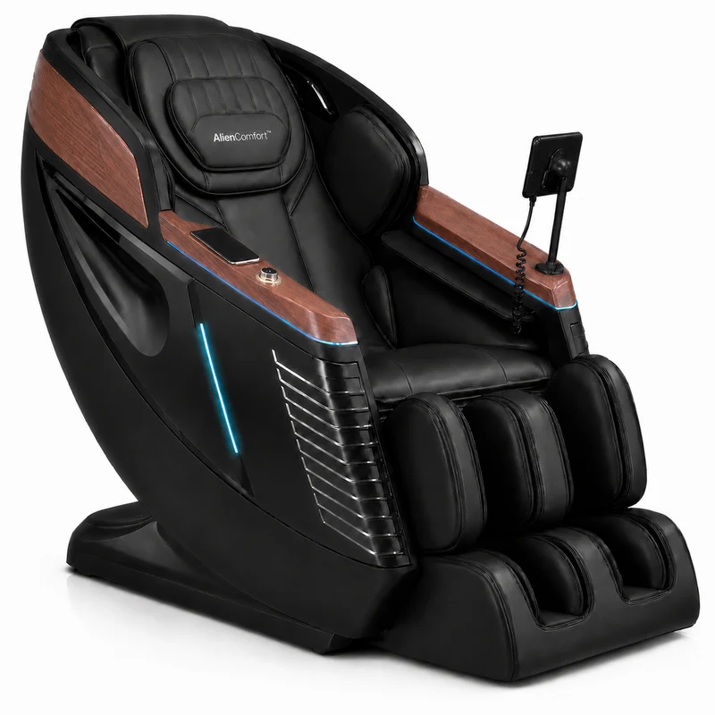 AlienComfort massagestoel ATLAS - Zwart
