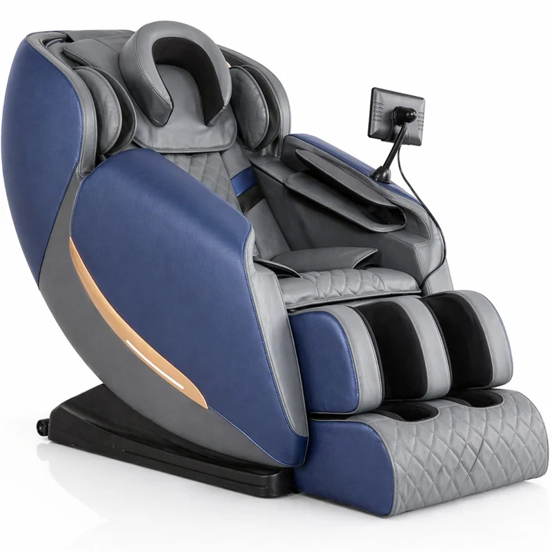 AlienComfort massagestoel LUNA - Blauw