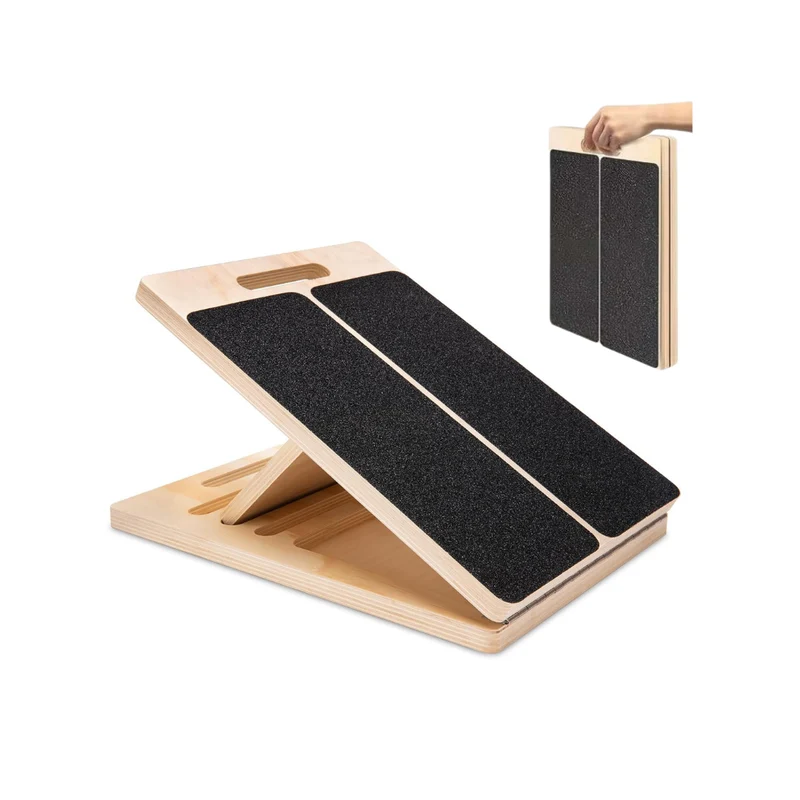 Livista Stretch Board – Verstelbare Slant Board – 5 Hoeken – voor Kuiten, Achillespees & Mobiliteit – Antislip Design