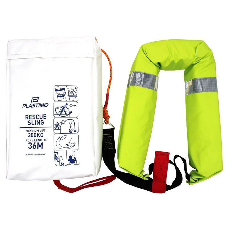 Plastimo Rescue Sling 36 meter - Witte Tas