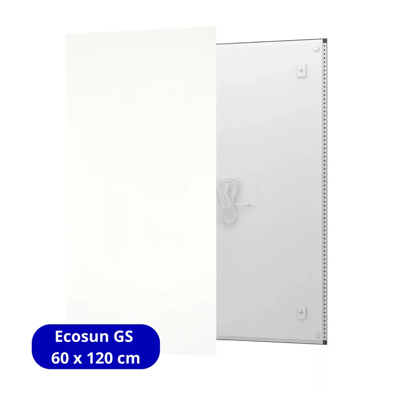 Infrarood Paneel Serie GS 60 x 120 cm Wit - 600 Watt