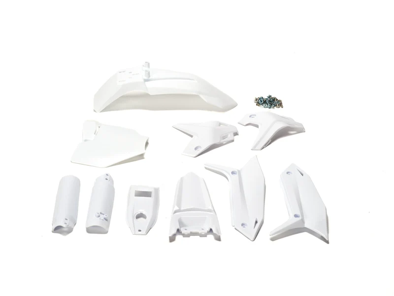 eMOTO Plastics - Stomp Ebox White Plastics Kit