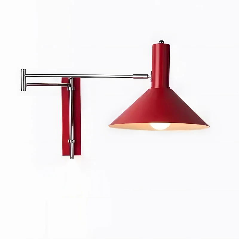 Wandlamp Zwenkbaar 360 Graden Metaal E27 Bedlamp Woonkamer Slaapkamer Modern | Sansoti