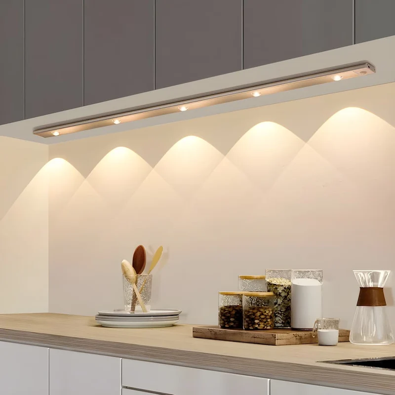 Draadloos Led Armatuur Met Bewegingssensor Oplaadbaar Dimbaar Binnen Plafondlamp | Sansoti