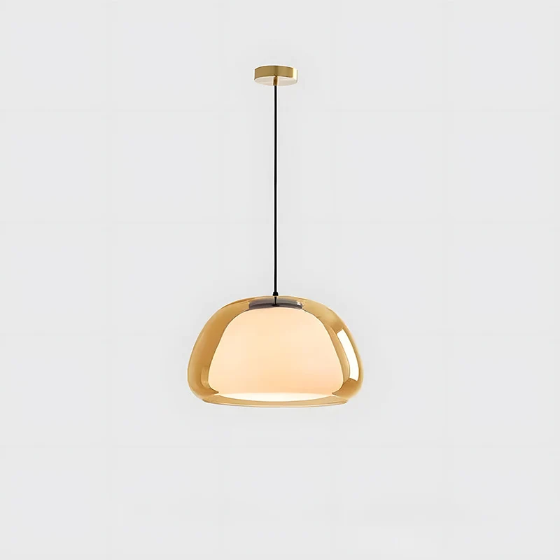 Hanglamp Glas Organisch Gelei Textuur E27 Eetkamer Woonkamer Slaapkamer Gang Artistiek Modern | Sansoti