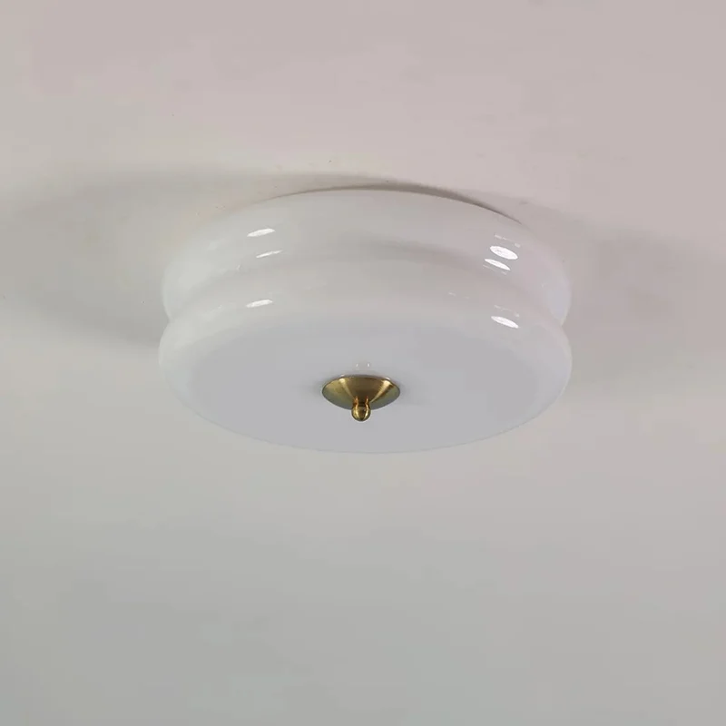 Plafondlamp Vintage Glas 1920s Industrieel Goud Chroom LED Eetkamer Woonkamer Slaapkamer | Sansoti