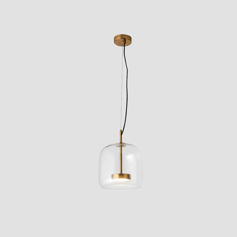 Glazen Hanglamp met LED Verlichting Modern Design Woonkamer Slaapkamer | Sansoti