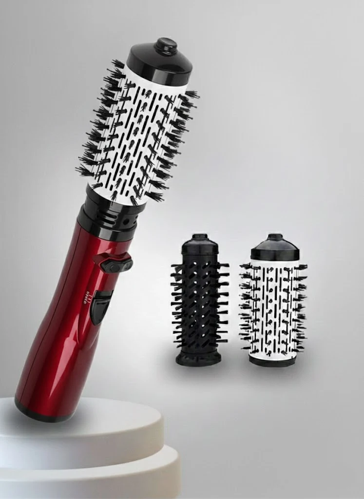 Roterende Warmteluchtborstel met Keramische Coating en Ionentechnologie voor Krul en Volume | Sansoti