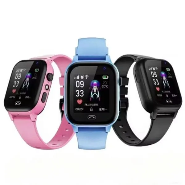 Smartwatch voor Kinderen – GPS-Tracking, Videobellen & SOS-Noodknop – Veiligheid en Communicatie aan de Pols | Sansoti