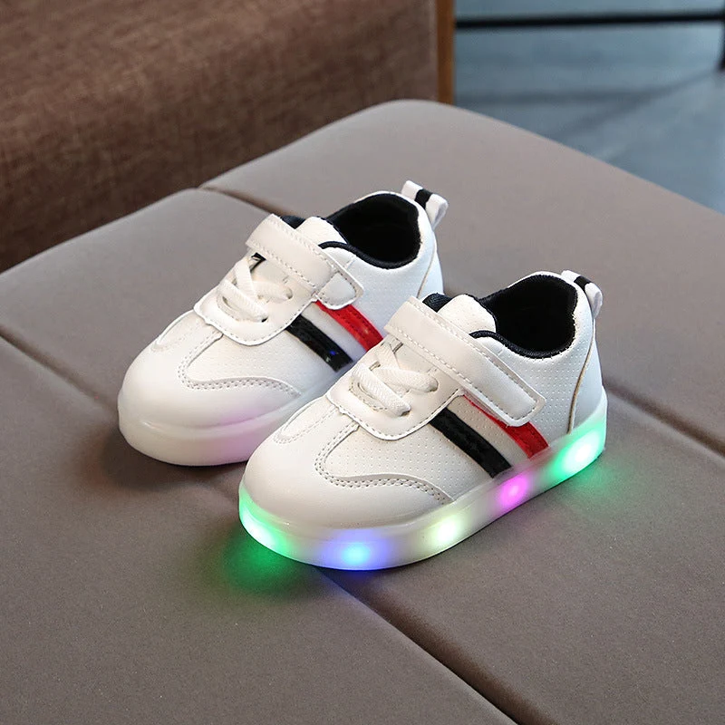 Verlichte Kindersneakers met Flexibele Zool - LED Schoenen voor Kinderen - Sportieve Kinderschoenen met Lichteffect | Sansoti