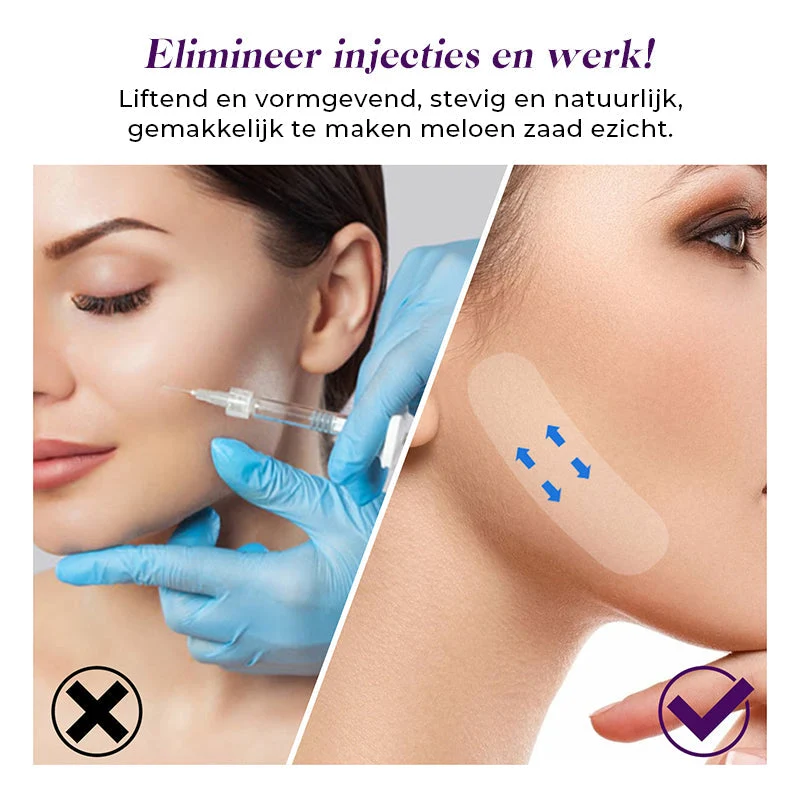Onzichtbare Face Lift Tape 40 Stuks – Huidvriendelijke Gezichtslifting Strips Anti-Rimpel Huidversteviging V-Vorm Contouring voor Natuurlijke Lift | Sansoti