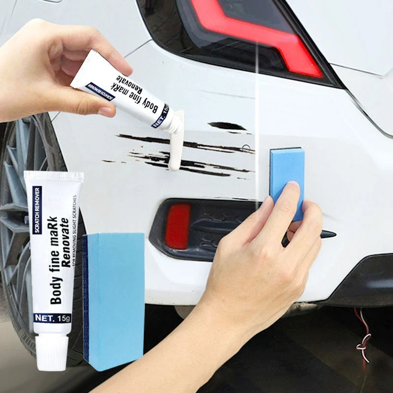 Lakrustbeschermende Herstelpasta Auto 20g Wit Verwijdert Krassen | Sansoti
