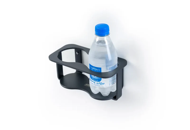 ARC ALU 2-Glazenhouder - Zwart