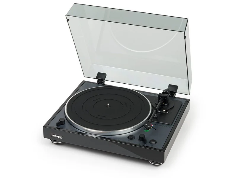 Thorens TD-102A zwart hoogglans Volautomatische platenspeler
