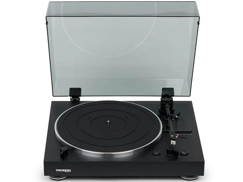 Thorens TD 101A zwart Volautomatische platenspeler