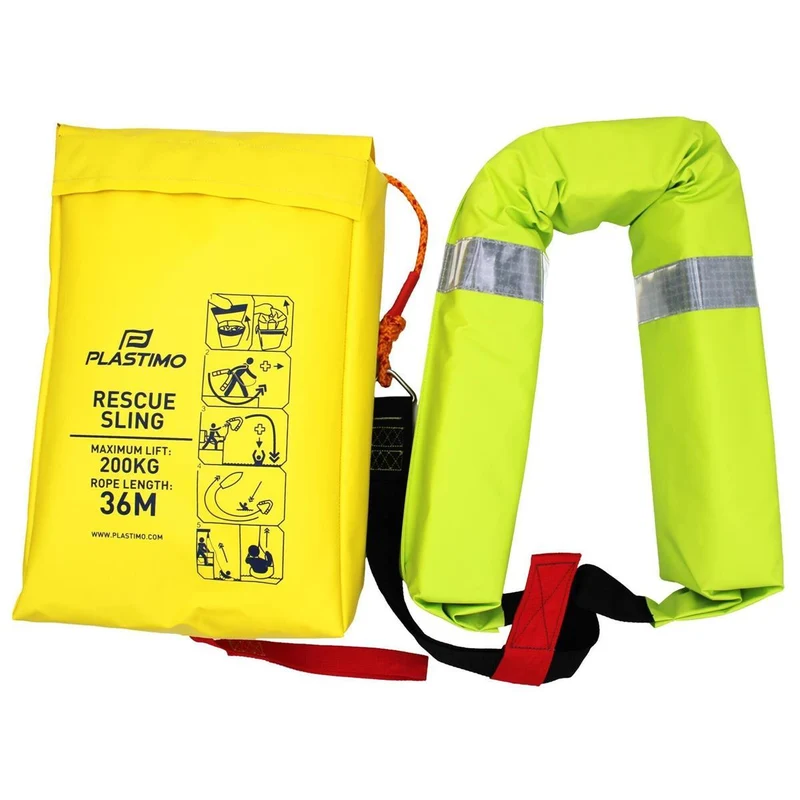 Plastimo Rescue Sling 36 meter - Gele Tas