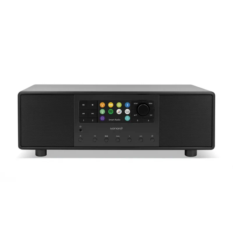 Sonoro Primus zwart Tafel radio met DAB+ en FM ontvangst