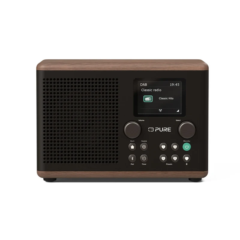Pure Classic H4 Coffee Black tafelradio