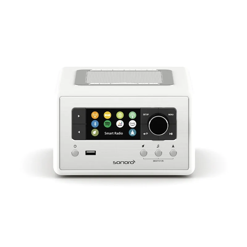 Sonoro Relax wit zeer compacte Smart radio